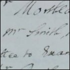 Adam Smith was appointed to a committee to examine the Factor's accounts, as recorded in the Senate minutes, 4th March 1760.  (GUAS Ref: GUA 26642, p2.  Copyright reserved.)