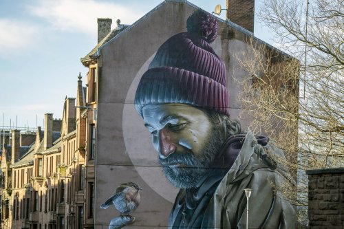 Mural of St Mungo
