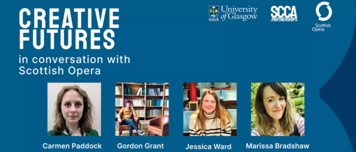a graphic showing speakers for the event