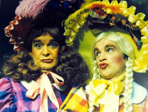 Walter Carr and Ron Bain as the Ugly Sisters (Scottish Theatre Archive, University of Glasgow)