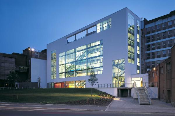 St Andrews Building at night