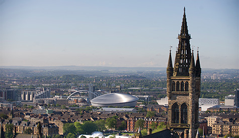 University of Glasgow main tower
