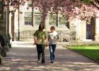 student in East Quadrangle