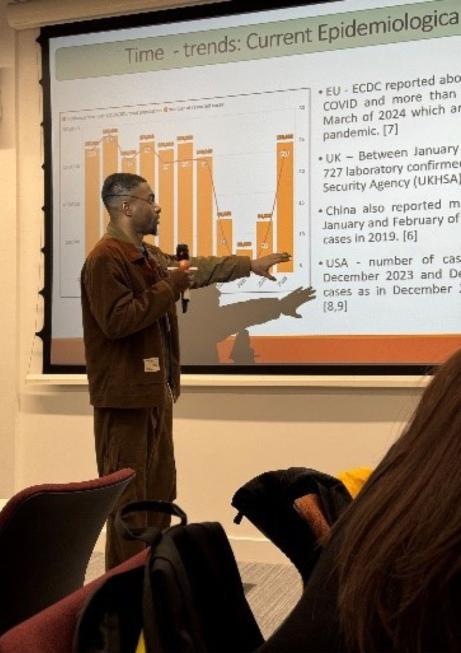Kenneth giving lecture
