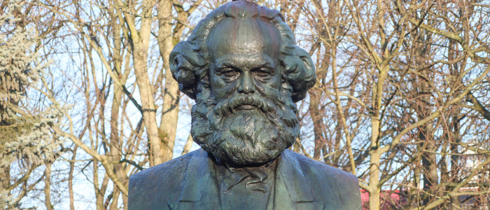 Karl Marx statue