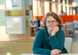 Prof Petra Meier - seated facing forward