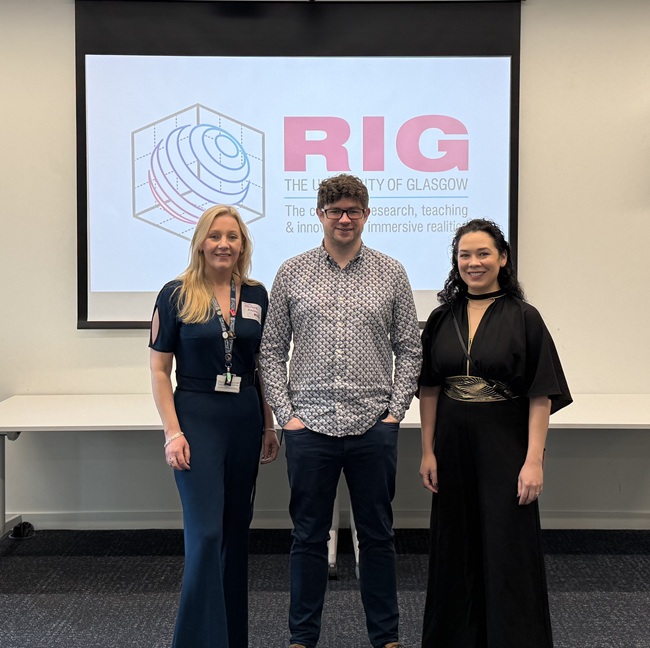 RIG Launch left to right Dr Pauline Mackay, Professor Neil McDonnell and Dr Julie Williamson