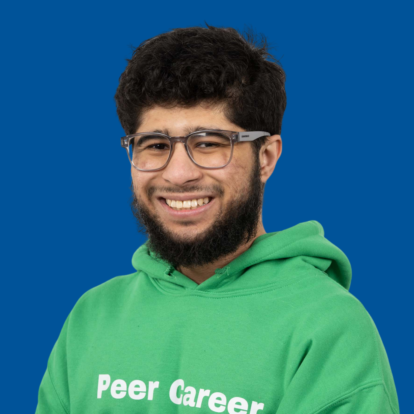 Headshot of Peer Career Supporter Tamim
