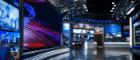 A photo of a TV studio