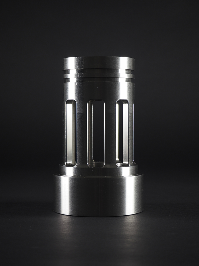 Photograph of a rocket full injection part taken by the CAD-Graphics team.