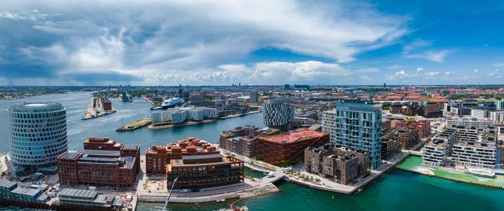 City view of Copenhagen