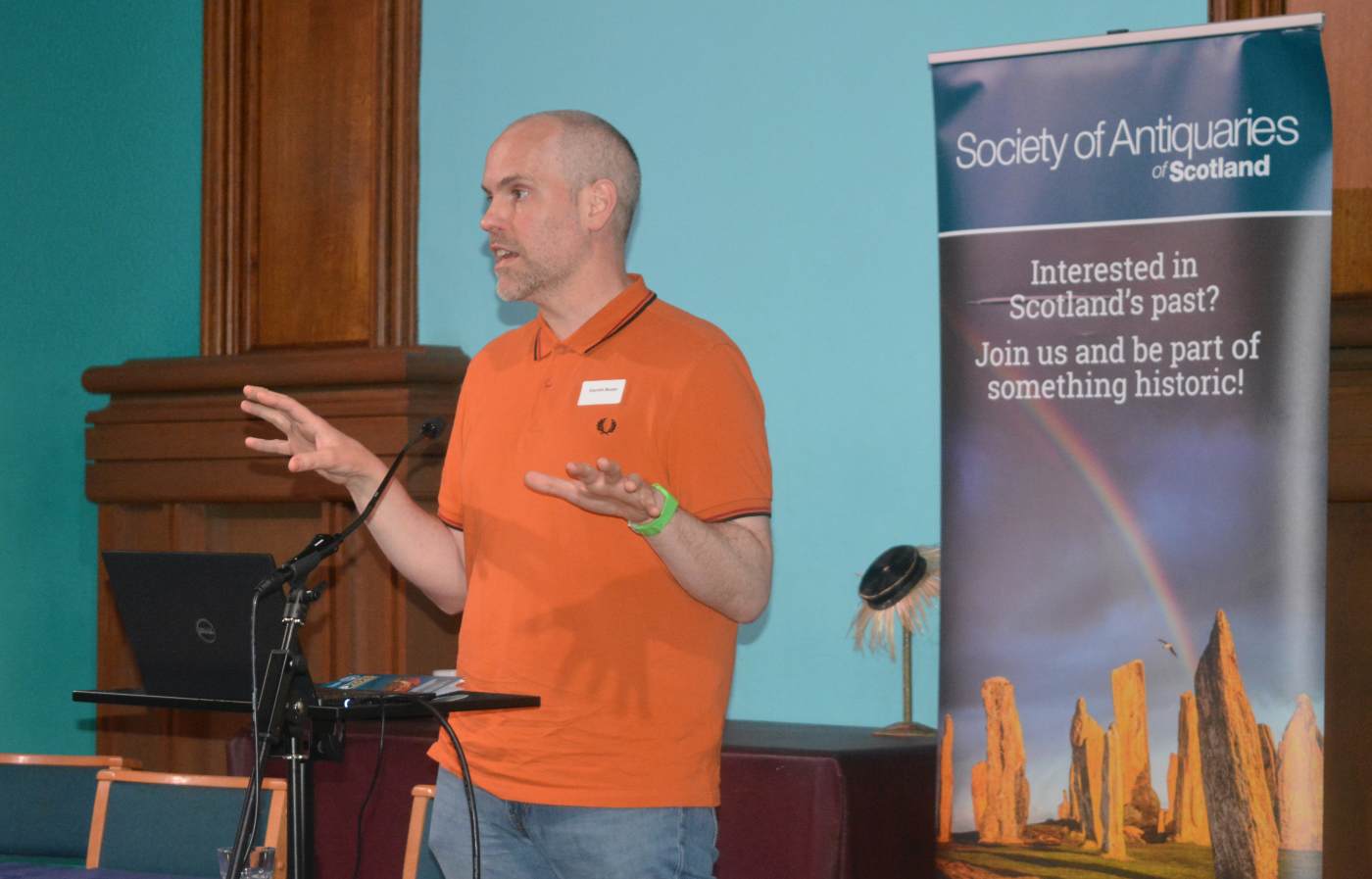 Dr Gareth Beale addressing the ARP Conference (Image: Miller 2025)