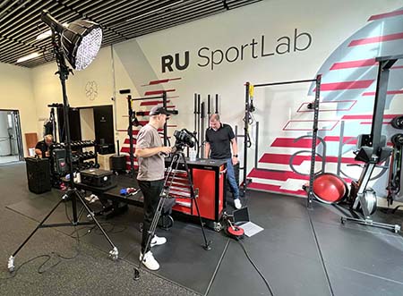 Recodring studio at Reykjavik University