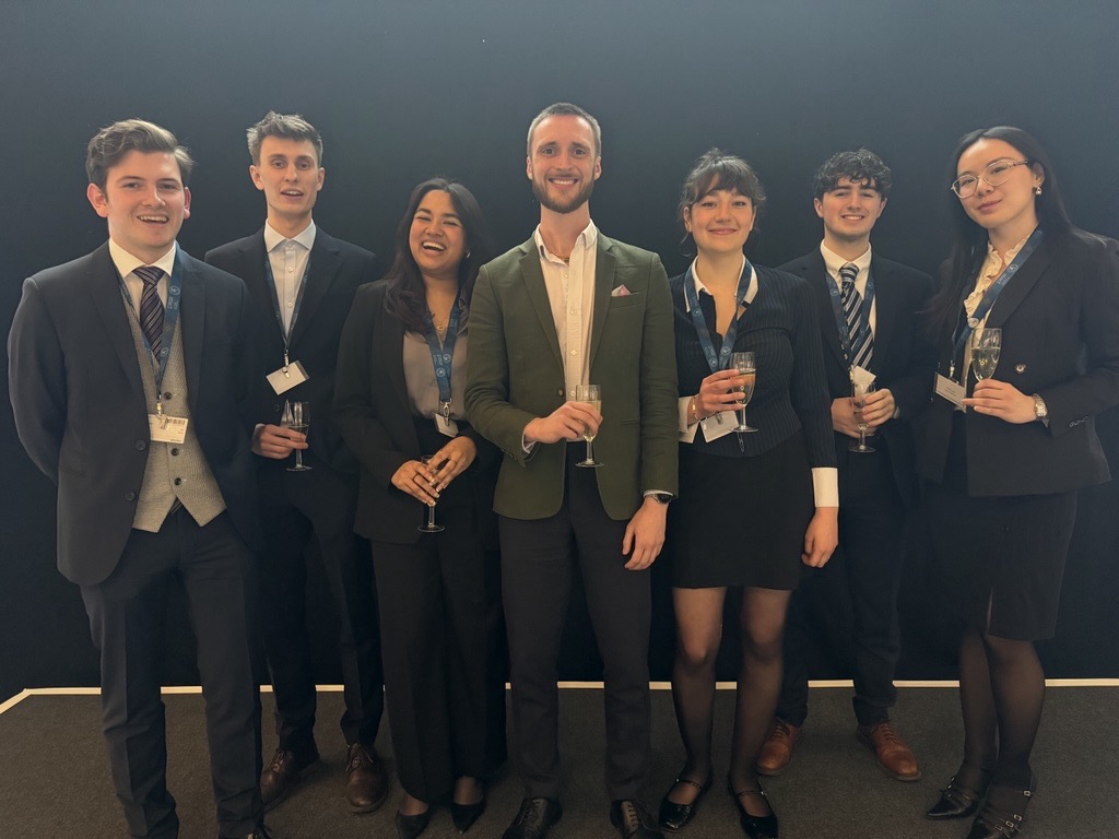 Winning business case students