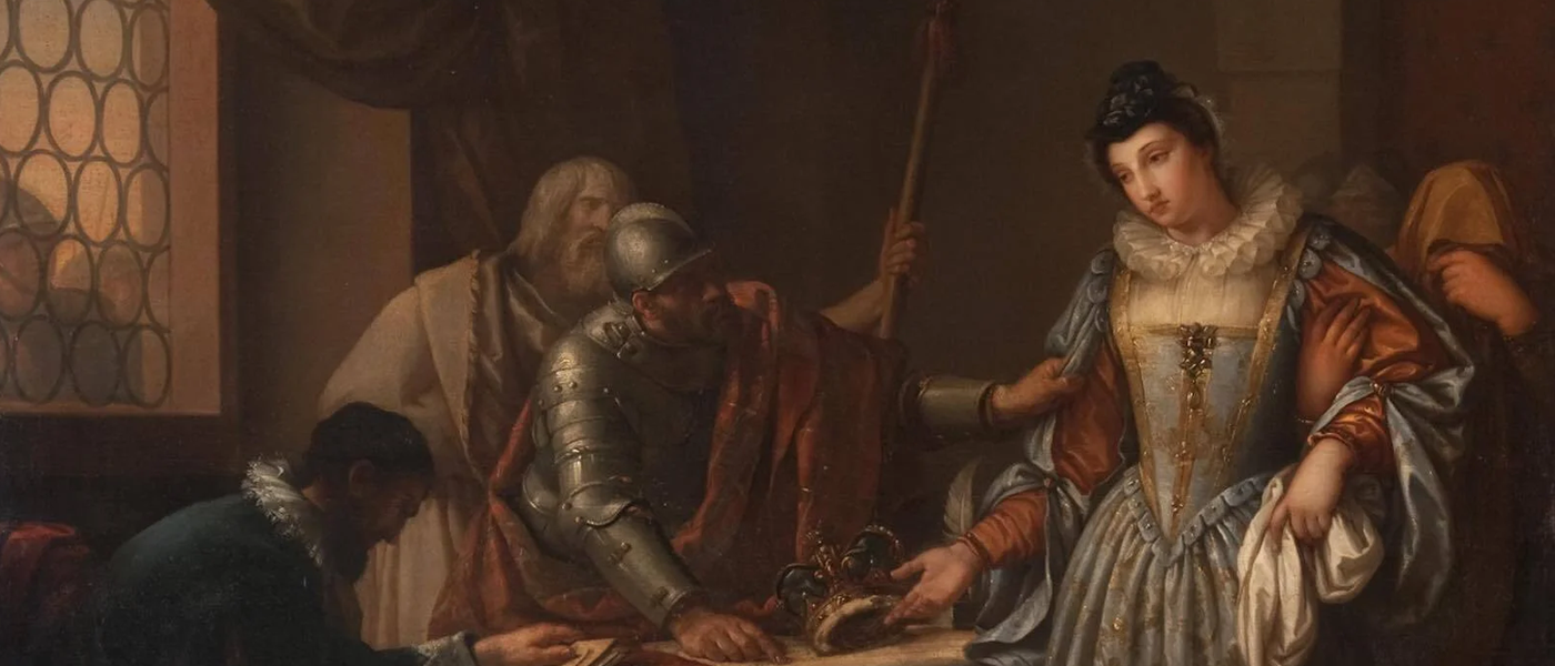 A painting of Mary Queen of Scots