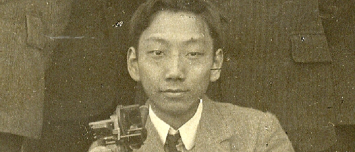 Sepia photograph of Wenjiang Ding