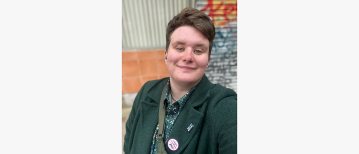 Person looking at the camera