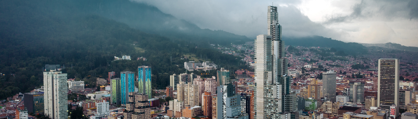Bogota skyline