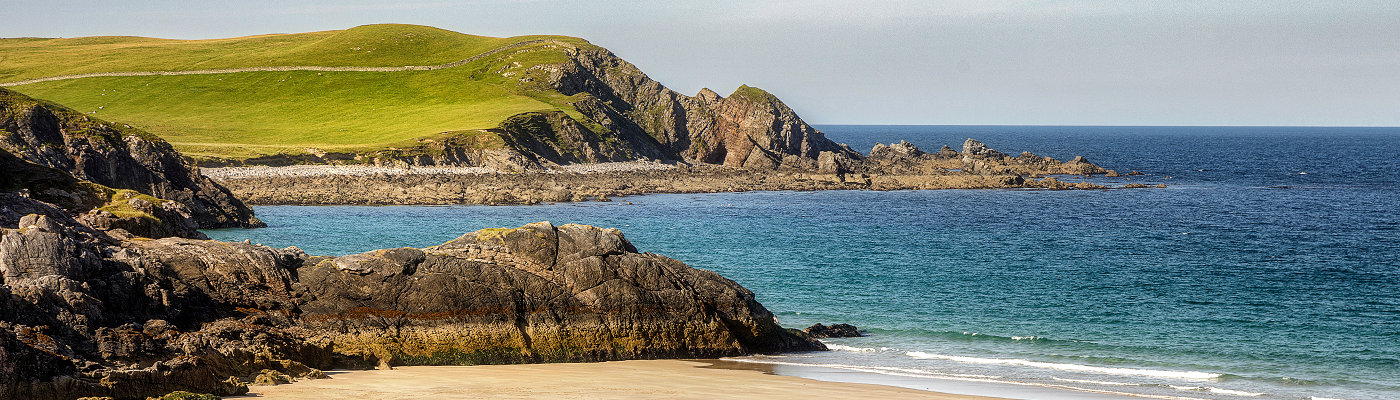 Lairg coastline and beach
