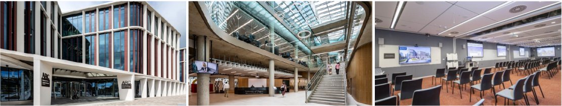 interior of ARC building hosting the conference