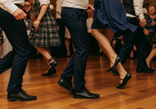 dancing at a ceilidh