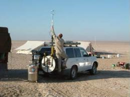 Glasgow team performing LightTouch field trials in Dubai