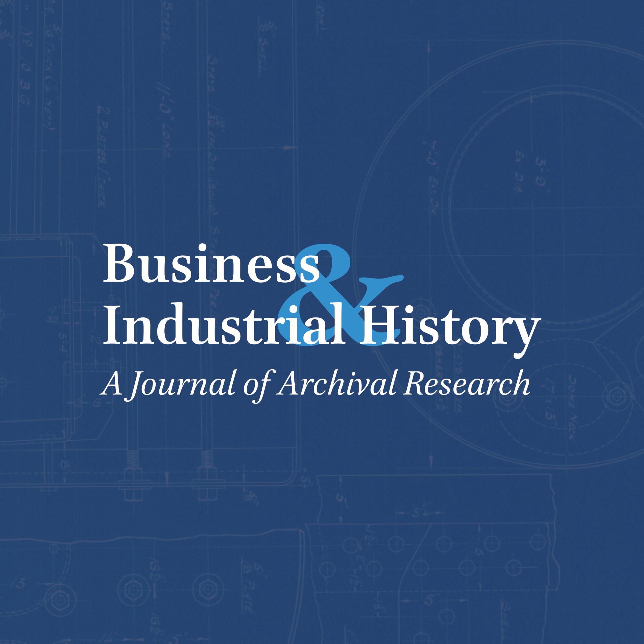 A blue square with text reading