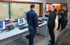 First Minister John Swinney views the 7T MRI scanner at ICE