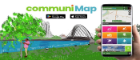 communiMap. Google Play and App Stote