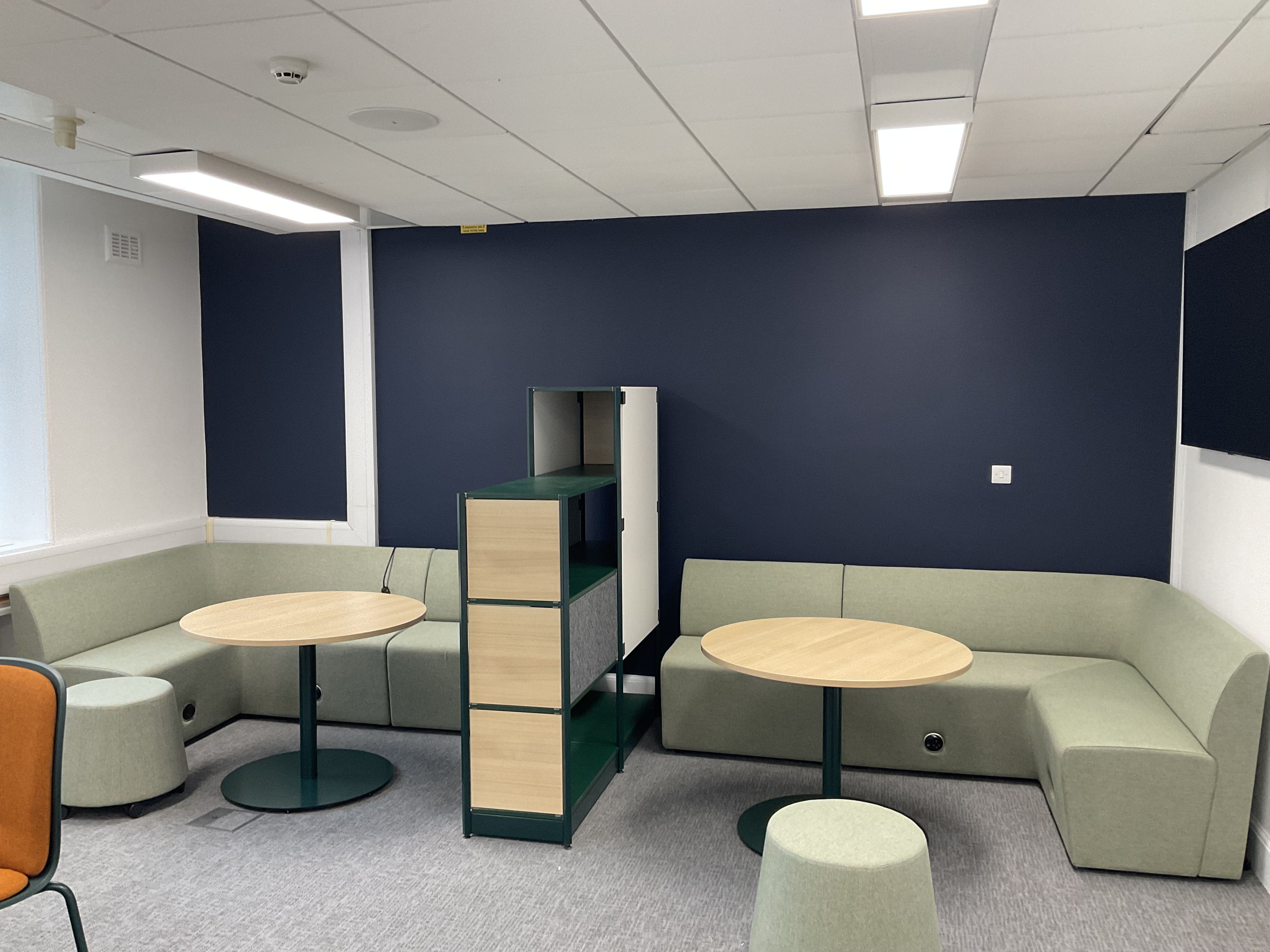 Rutherford McCowan Building Seating Area