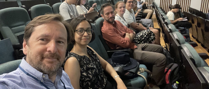 attendees selfie at IDA AICET 2025