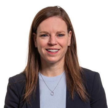 A headshot of Megan Greene, Bank of England