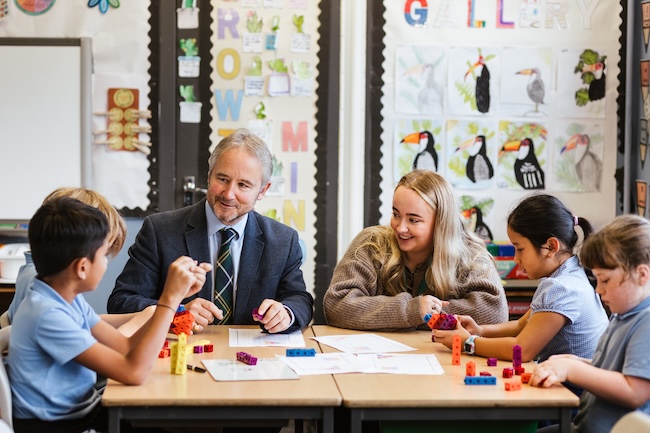 Professor Quintin Cutts, teacher at Kelvindale Primary