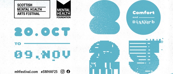 Scottish Mental Health Arts Festival flyer