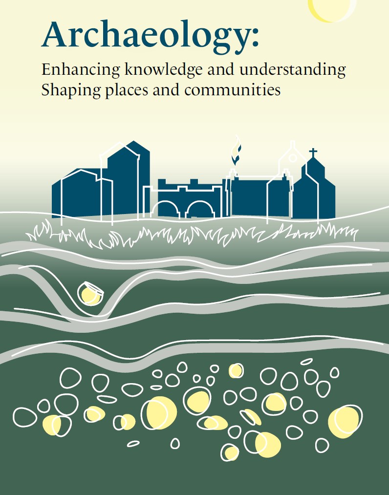 Archaeology leaflet cover page
