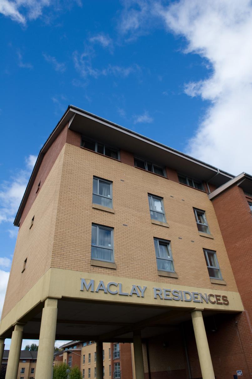 Maclay Student Residence Building Sign