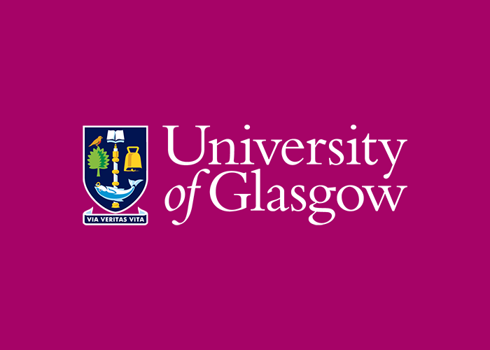 colour logo white text pink background