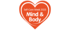 Self-Care Week 2025 heart shaped logo