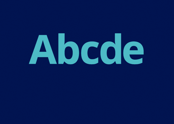 text light blue on university blue