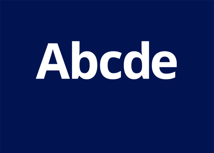 text white on university blue