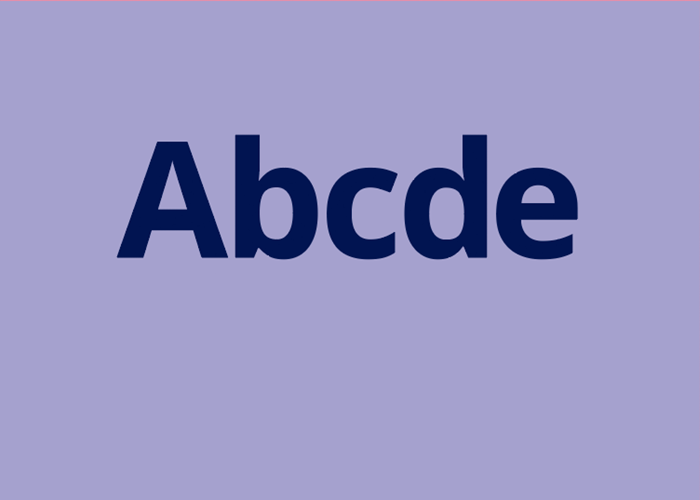 text university blue on light purple
