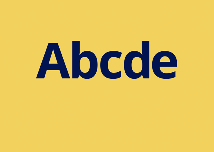 text university blue on light yellow