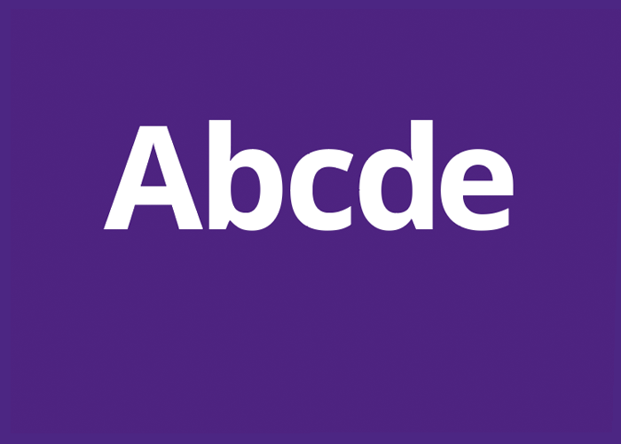 text white on dark purple