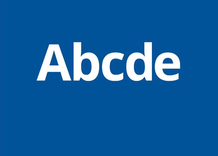 text white on dark blue