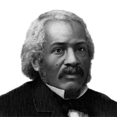 Headshot of James McCune Smith dressed in a bowtie, short and suit jacket, looking to the side of the camera