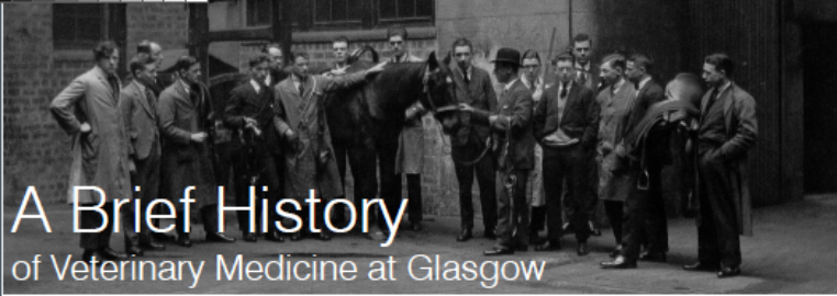 Image of Veterinary researchers in Glasgow in black and white circa 1960s