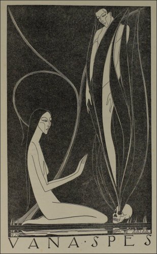Hannah Frank's illustration, entitled 'Vana Spes', published under the pseudonym Al Aaraaf, in the Glasgow University Magazine (GUM), Vol 40 No 10 p315, 13th March 1929. (GUAS Ref: DC 198/1/36. Copyright reserved.) 