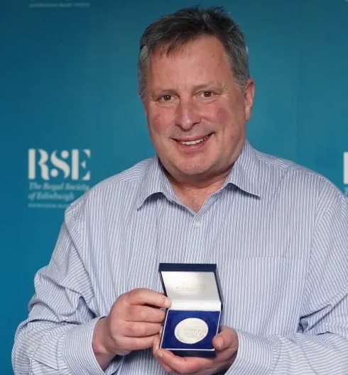 Professor Jon Cooper receives his RSE Medal