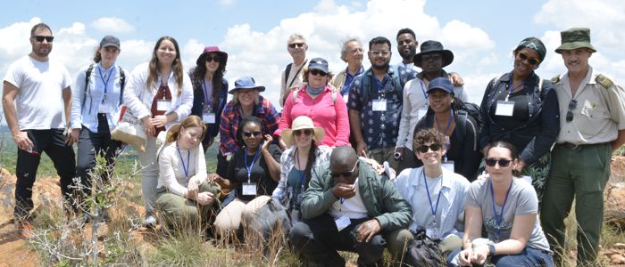 Group shot of field trip participants