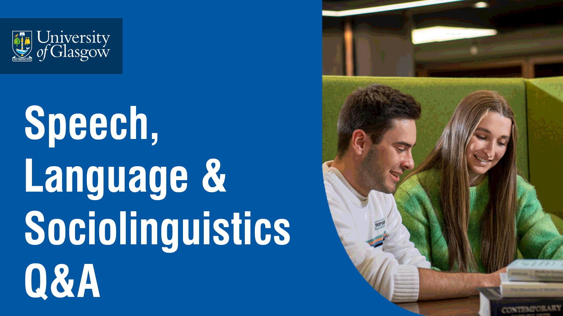 Speech, Language & Sociolinguistics Question and Answer Session